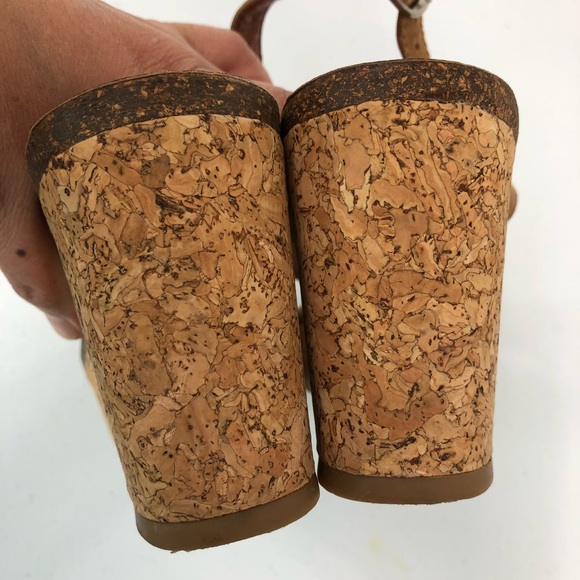 Lucky Brand Wedge Sandals tan size 9.5 (#35) - Picture 6 of 8